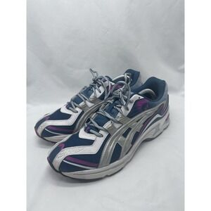 Asics GEL-Preleus Shoes Mens Size 11 Blue Silver White Purple Running 1201A084